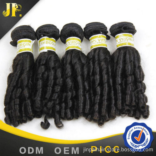 jp hair cambodian competitive price good looking wholesale hair weave spiral curl